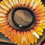 Fashion, accesorii si bijuterii - Barbati - Bijuterii barbati - Bratari barbati - Bratara barbati handmade din pietre de onix mat si hematit, Gaston - Infinity.ro