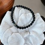 Fashion, accesorii si bijuterii - Barbati - Bijuterii barbati - Bratari barbati - Bratara barbati handmade din pietre de onix mat si hematit, Gaston - Infinity.ro