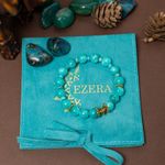 Fashion, accesorii si bijuterii - Femei - Bijuterii femei - Bratari femei - Florena, bratara femei handmade din cristale de Amazonit - Infinity.ro