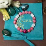 Fashion, accesorii si bijuterii - Femei - Bijuterii femei - Bratari femei - Bratara Kate din cristale de Rodocrozit, Morganit si Ochi de Tigru - Infinity.ro