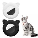 Laptop, Telefoane si Tablete - Wearables si gadgeturi - Gadgeturi - Accesorii SMART - Husa tracker Kwmobile pentru Apple AirTag, silicon, negru, alb, protectie la zgarieturi - Infinity.ro