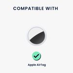 Laptop, Telefoane si Tablete - Wearables si gadgeturi - Gadgeturi - Accesorii SMART - Husa tracker Kwmobile pentru Apple AirTag, silicon, negru, protectie la zgarieturi - Infinity.ro