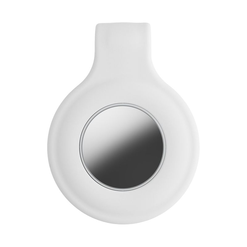 Laptop, Telefoane si Tablete - Wearables si gadgeturi - Gadgeturi - Accesorii SMART - Husa tracker Kwmobile pentru Apple AirTag, silicon, alb, protectie la zgarieturi - Infinity.ro