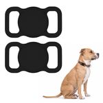 Laptop, Telefoane si Tablete - Wearables si gadgeturi - Gadgeturi - Accesorii SMART - Husa tracker Kwmobile pentru Apple AirTag, silicon, negru, protectie la zgarieturi - Infinity.ro