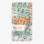 Laptop, Telefoane si Tablete - Wearables si gadgeturi - Gadgeturi - Accesorii SMART - Husa tracker Kwmobile pentru Apple AirTag, silicon, portocaliu, verde, protectie la zgarieturi - Infinity.ro