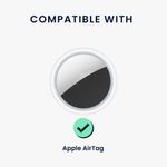 Laptop, Telefoane si Tablete - Wearables si gadgeturi - Gadgeturi - Accesorii SMART - Husa tracker Kwmobile pentru Apple AirTag, policarbonat, otel, negru, protectie la socuri - Infinity.ro