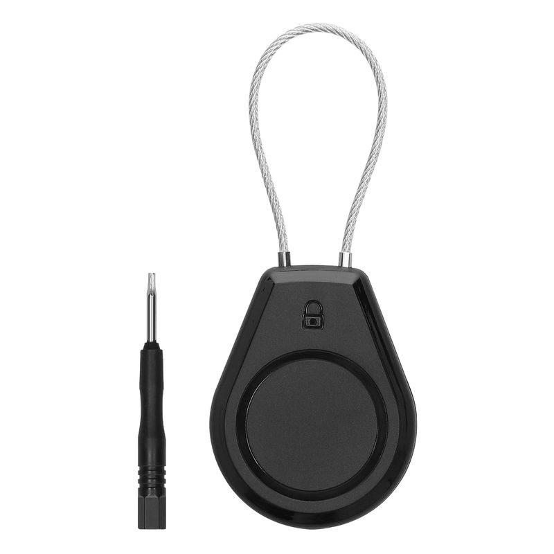 Laptop, Telefoane si Tablete - Wearables si gadgeturi - Gadgeturi - Accesorii SMART - Husa tracker Kwmobile pentru Apple AirTag, policarbonat, otel, negru, protectie la socuri - Infinity.ro