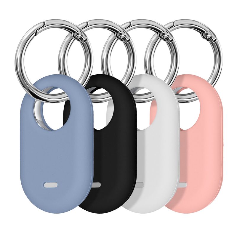 Laptop, Telefoane si Tablete - Wearables si gadgeturi - Gadgeturi - Accesorii SMART - Set 4 huse tracker Kwmobile pentru Samsung Galaxy SmartTag2, silicon, multicolor, protectie la zgarieturi - Infinity.ro