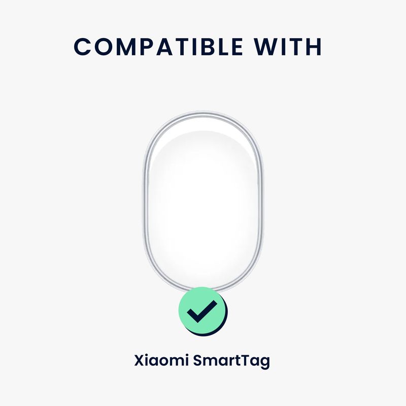 Laptop, Telefoane si Tablete - Wearables si gadgeturi - Gadgeturi - Accesorii SMART - Set 2 huse tracker Kwmobile pentru Xiaomi SmartTag, silicon, alb, roz, protectie la zgarieturi - Infinity.ro