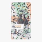 Laptop, Telefoane si Tablete - Wearables si gadgeturi - Gadgeturi - Accesorii SMART - Set 4 huse tracker Kwmobile pentru Apple AirTag, silicon, negru, alb, protectie la zgarieturi - Infinity.ro