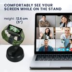 Laptop, Telefoane si Tablete - Wearables si gadgeturi - Wearables - Accesorii wearables - Docking stand Kwmobile pentru Huawei Band 10, Band 7, Band 6, Honor Band 9, OPPO Band 2, magnetic, plastic, negru - Infinity.ro