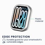 Laptop, Telefoane si Tablete - Wearables si gadgeturi - Wearables - Accesorii wearables - Set 2 huse Kwmobile pentru Xiaomi Smart Band 9 Pro, protectie la zgarieturi, plastic, argintiu, auriu - Infinity.ro