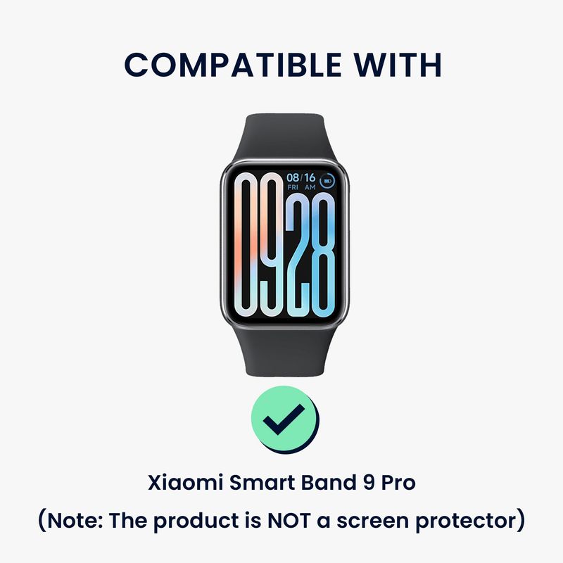 Laptop, Telefoane si Tablete - Wearables si gadgeturi - Wearables - Accesorii wearables - Set 2 huse Kwmobile pentru Xiaomi Smart Band 9 Pro, protectie la zgarieturi, plastic, argintiu, auriu - Infinity.ro