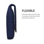 Laptop, Telefoane si Tablete - Wearables si gadgeturi - Wearables - Accesorii wearables - Set 2 huse Kwmobile pentru Huawei Band 10, Band 9, Band 8, antizgarieturi, flexibil, silicon, albastru, portocaliu - Infinity.ro