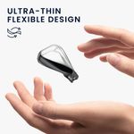 Laptop, Telefoane si Tablete - Wearables si gadgeturi - Wearables - Accesorii wearables - Set 2 huse Kwmobile pentru Xiaomi Smart Band 8 Pro, protectie la zgarieturi, material flexibil, silicon, negru, argintiu - Infinity.ro