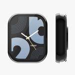 Laptop, Telefoane si Tablete - Wearables si gadgeturi - Wearables - Accesorii wearables - Set 2 huse Kwmobile pentru Xiaomi Smart Band 8 Pro, protectie la zgarieturi, material flexibil, silicon, negru, argintiu - Infinity.ro