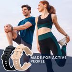 Laptop, Telefoane si Tablete - Wearables si gadgeturi - Wearables - Accesorii wearables - Set 2 curele pentru bratara fitness Kwmobile pentru Huawei Band 10, Band 9, Band 8, reglabila, silicon, albastru, roz - Infinity.ro