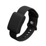 Laptop, Telefoane si Tablete - Wearables si gadgeturi - Wearables - Accesorii wearables - Curea pentru bratara fitness Kwmobile pentru WHOOP 5.0, WHOOP 4.0, WHOOP 3.0, curea reglabila, silicon, negru - Infinity.ro