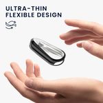 Laptop, Telefoane si Tablete - Wearables si gadgeturi - Wearables - Accesorii wearables - Set 2 huse Kwmobile pentru Xiaomi Smart Band 9, protectie la zgarieturi, material flexibil, silicon, argintiu, gri - Infinity.ro