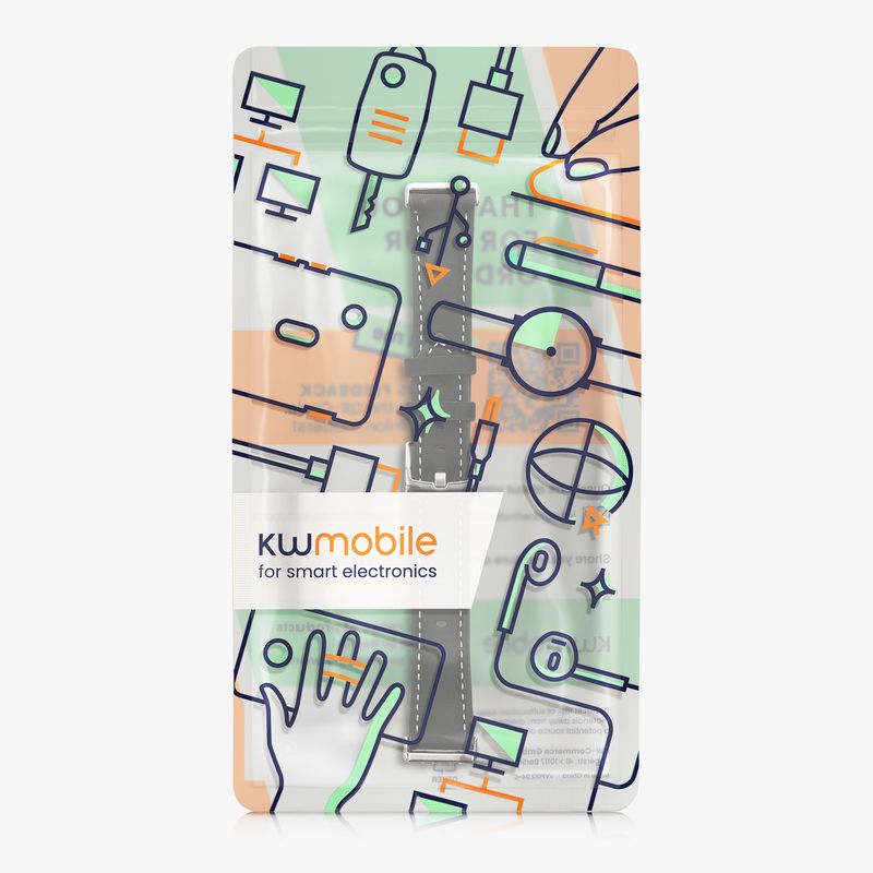 Laptop, Telefoane si Tablete - Wearables si gadgeturi - Wearables - Accesorii wearables - Curea pentru bratara fitness Kwmobile pentru Huawei Band 11, Band 11 Pro, curea reglabila, piele naturala, negru - Infinity.ro