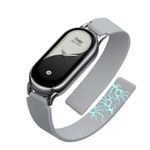 Laptop, Telefoane si Tablete - Wearables si gadgeturi - Wearables - Accesorii wearables - Curea Kwmobile pentru Xiaomi Smart Band 10, Smart Band 9, Smart Band 8, inchidere magnetica, silicon, albastru - Infinity.ro