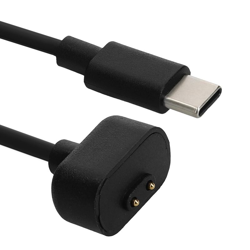 Laptop, Telefoane si Tablete - Wearables si gadgeturi - Wearables - Accesorii wearables - Cablu alimentare Kwmobile pentru Amazfit Band 7, incarcare, USB-C, plastic, negru - Infinity.ro