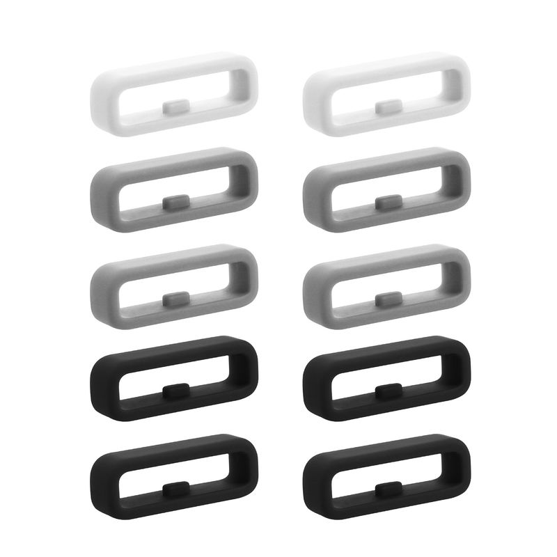 Laptop, Telefoane si Tablete - Wearables si gadgeturi - Wearables - Accesorii wearables - Set 10 curele pentru smartwatch Kwmobile, curea reglabila, silicon, multicolor - Infinity.ro