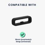 Laptop, Telefoane si Tablete - Wearables si gadgeturi - Wearables - Accesorii wearables - Set 10 curele pentru smartwatch Kwmobile, curea reglabila, silicon, multicolor - Infinity.ro