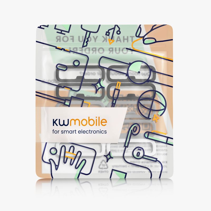 Laptop, Telefoane si Tablete - Wearables si gadgeturi - Wearables - Accesorii wearables - Set 10 curele pentru smartwatch Kwmobile, curea reglabila, silicon, multicolor - Infinity.ro