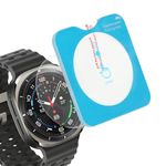 Laptop, Telefoane si Tablete - Wearables si gadgeturi - Wearables - Accesorii wearables - Set 2 folii protectie smartwatch Kwmobile pentru Samsung Galaxy Watch Ultra, aplicare usoara, sticla, transparent - Infinity.ro