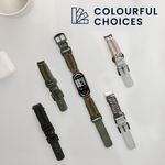 Laptop, Telefoane si Tablete - Wearables si gadgeturi - Wearables - Accesorii wearables - Curea smartwatch Kwmobile pentru Garmin 22 mm Fenix 8 47 mm, Tactix 8 47 mm, Instinct 45 mm, Epix, nailon, negru - Infinity.ro