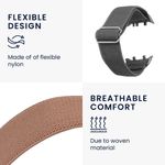 Laptop, Telefoane si Tablete - Wearables si gadgeturi - Wearables - Accesorii wearables - Set 2 curele pentru smartwatch Kwmobile pentru Huawei Watch D2, curea reglabila, nailon, gri, roz - Infinity.ro