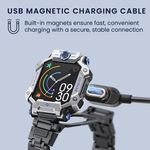 Laptop, Telefoane si Tablete - Wearables si gadgeturi - Wearables - Accesorii wearables - Cablu alimentare Kwmobile pentru imoo Watch Phone Z7, Z8, Z9, Z10, incarcare, plastic, negru - Infinity.ro