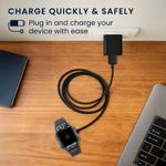 Laptop, Telefoane si Tablete - Wearables si gadgeturi - Wearables - Accesorii wearables - Cablu alimentare Kwmobile pentru imoo Watch Phone Z7, Z8, Z9, Z10, incarcare, plastic, negru - Infinity.ro