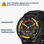 Laptop, Telefoane si Tablete - Wearables si gadgeturi - Wearables - Accesorii wearables - Set 2 folii de protectie pentru smartwatch Kwmobile pentru Garmin Venu 3, anti-amprenta, PET, transparent - Infinity.ro