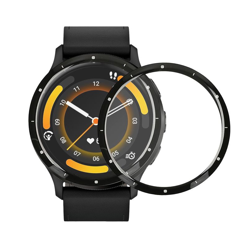 Laptop, Telefoane si Tablete - Wearables si gadgeturi - Wearables - Accesorii wearables - Set 2 folii de protectie pentru smartwatch Kwmobile pentru Garmin Venu 3, anti-amprenta, PET, transparent - Infinity.ro
