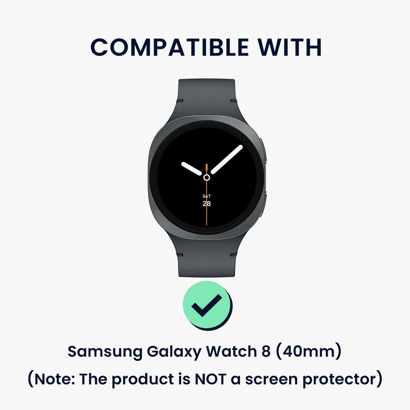 Laptop, Telefoane si Tablete - Wearables si gadgeturi - Wearables - Accesorii wearables - Set 2 rame pentru smartwatch Kwmobile pentru Samsung Galaxy Watch 8 (40 mm), antizgarieturi, plastic, negru, argintiu - Infinity.ro