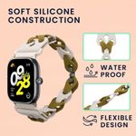 Laptop, Telefoane si Tablete - Wearables si gadgeturi - Wearables - Accesorii wearables - Curea smartwatch Kwmobile pentru Xiaomi Smart Band 8 Pro, Band 9 Pro, Redmi Watch 5, Redmi Watch 4, silicon, bej, verde - Infinity.ro