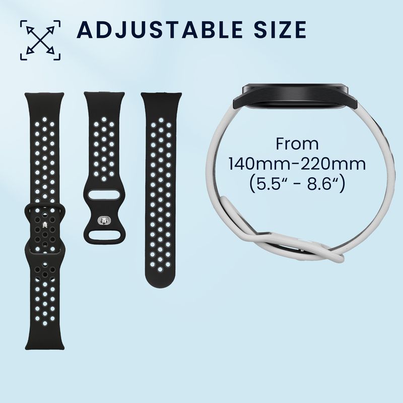 Laptop, Telefoane si Tablete - Wearables si gadgeturi - Wearables - Accesorii wearables - Set 2 curele pentru smartwatch Kwmobile pentru Xiaomi Redmi Watch 4, protectie la zgarieturi, silicon, multicolor - Infinity.ro