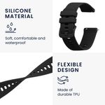 Laptop, Telefoane si Tablete - Wearables si gadgeturi - Wearables - Accesorii wearables - Curea pentru smartwatch Kwmobile pentru Garmin Venu Sq Music, Sq, curea reglabila, silicon, negru - Infinity.ro