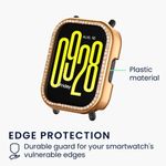 Laptop, Telefoane si Tablete - Wearables si gadgeturi - Wearables - Accesorii wearables - Set 2 rame pentru smartwatch Kwmobile pentru Xiaomi Redmi Watch 5 Active, antizgarieturi, plastic, argintiu, auriu - Infinity.ro