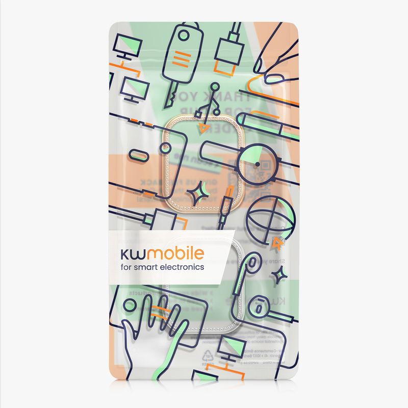Laptop, Telefoane si Tablete - Wearables si gadgeturi - Wearables - Accesorii wearables - Set 2 rame pentru smartwatch Kwmobile pentru Xiaomi Redmi Watch 5 Active, antizgarieturi, plastic, argintiu, auriu - Infinity.ro