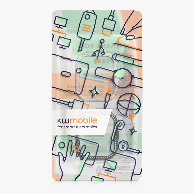 Laptop, Telefoane si Tablete - Wearables si gadgeturi - Wearables - Accesorii wearables - Set 2 rame pentru smartwatch Kwmobile pentru Huawei Watch Fit 4, antizgarieturi, plastic, transparent, negru - Infinity.ro