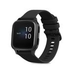 Laptop, Telefoane si Tablete - Wearables si gadgeturi - Wearables - Accesorii wearables - Curea pentru smartwatch Kwmobile pentru Garmin Venu Sq Music, Sq, curea reglabila, silicon, negru - Infinity.ro