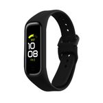 Laptop, Telefoane si Tablete - Wearables si gadgeturi - Wearables - Accesorii wearables - Curea pentru smartwatch Kwmobile pentru Samsung Galaxy Fit 2, curea reglabila, silicon, negru - Infinity.ro