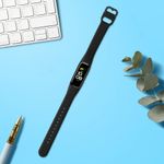 Laptop, Telefoane si Tablete - Wearables si gadgeturi - Wearables - Accesorii wearables - Curea pentru smartwatch Kwmobile pentru Samsung Galaxy Fit 2, curea reglabila, silicon, negru - Infinity.ro