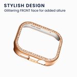 Laptop, Telefoane si Tablete - Wearables si gadgeturi - Wearables - Accesorii wearables - Set 2 rame pentru smartwatch Kwmobile pentru Huawei Watch Fit 4 Pro, antizgarieturi, plastic, argintiu, auriu - Infinity.ro