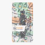 Laptop, Telefoane si Tablete - Wearables si gadgeturi - Wearables - Accesorii wearables - Curea pentru smartwatch Kwmobile pentru Fitbit Versa 4, Sense 2, Versa 3, Sense, material flexibil, bumbac, negru, alb - Infinity.ro