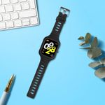 Laptop, Telefoane si Tablete - Wearables si gadgeturi - Wearables - Accesorii wearables - Curea pentru smartwatch Kwmobile pentru Xiaomi Redmi Watch 4, curea reglabila, silicon, negru - Infinity.ro