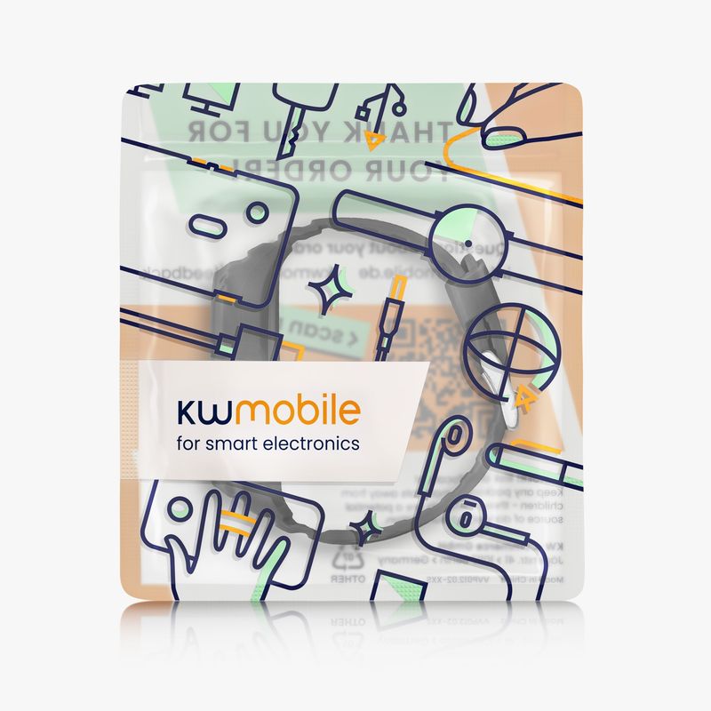 Laptop, Telefoane si Tablete - Wearables si gadgeturi - Wearables - Accesorii wearables - Curea pentru smartwatch Kwmobile pentru Xiaomi Redmi Watch 4, curea reglabila, silicon, negru - Infinity.ro